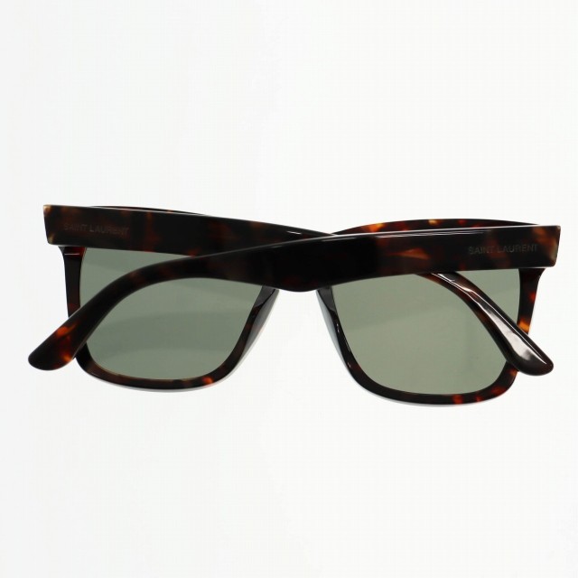 Saint Laurent Paris Devon Sunglasses Brown Frame 55mm B Condition thumbnail 2