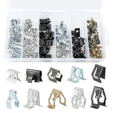 Auto Trim Clips 10 Sizes U Clip Trim Moulding Spring Clip Trim Clips Set