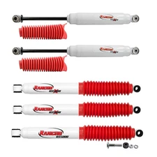 Rancho RS5000X Front & Rear Shocks w/ Steering Stabilizer for 99-04 Ford F-250