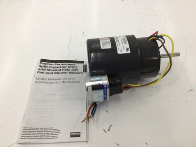 #ad Dayton 71626626M Hvac Motor Totally Enclosed Fan Cooled 1 8 Hp 3 000 $68.00