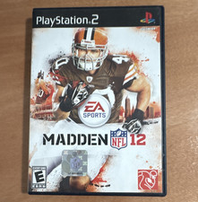 EA SPORTS Madden NFL 12 PS2 E-Everyone American Football NTSC-U/C 2011 Case
