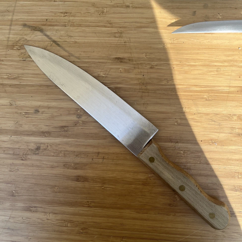 5 cuchillos Rogers Cavalier de acero inoxidable tallador de chef boner utilitario Japón de colección Foto 3 de 4