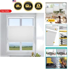 Cellular Shades Blackout White Top Down Bottom Up Window Blinds 35x72