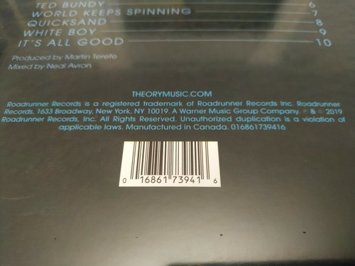 Theory of a Deadman Say Nothing 2019 Roadrunner Canada Edit LP Vinyl 12 " New - Picture 4 of 5