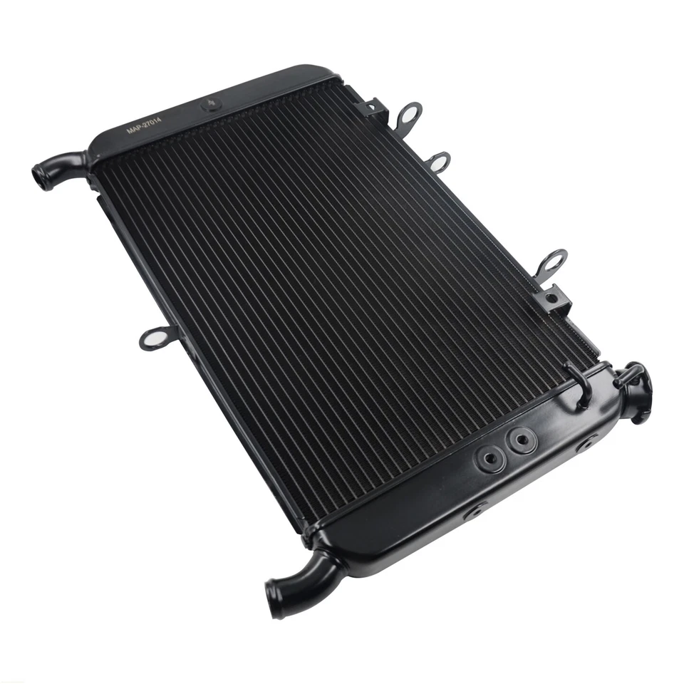 Aluminum Radiator Cooling Cooler Fit For Yamaha FZ09 MT09 FJ09 XSR900 TRACER900 - Image 2 of 4