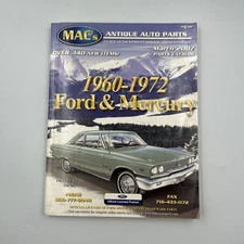 2007 Mac's Antique Antique Auto Parts Catalog 1960-1972 Ford & Mercury
