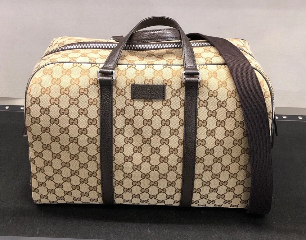 Gucci Pre-owned GG Canvas Boston Travel Bag - Neutrals