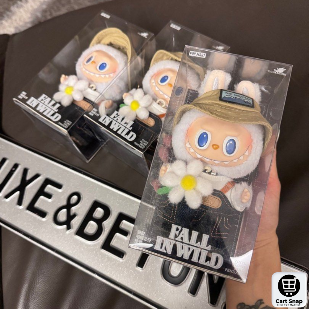 2025 Labubu Monsters Plush Vinyl Doll Macaron Fall in Wild