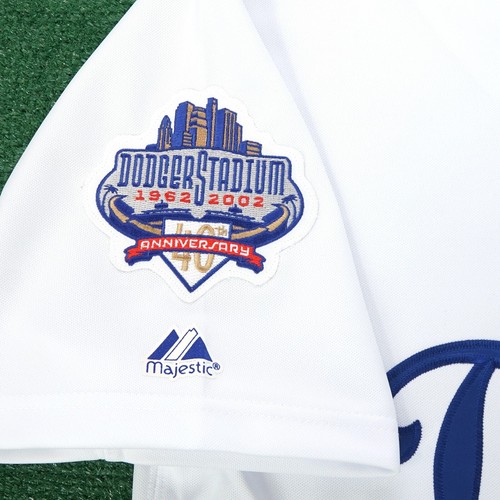 Fred McGriff 2003 Los Angeles Dodgers Cooperstown Home White Jersey w/ Patch - Picture 5 of 7