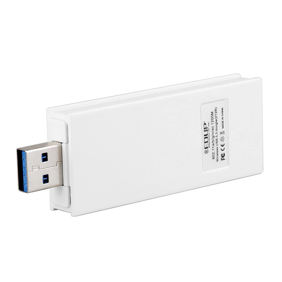 USB 3.0 AC WiFi Adapter Dual Band Windows Laptop PC Wireless Network Dongle Card - Image 4 of 4