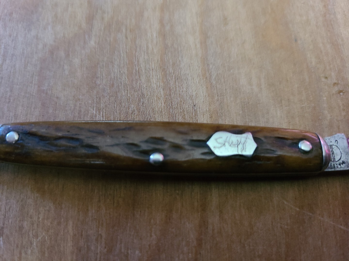 Vintage Remington Pen Knife Nice Bone Scales eBay