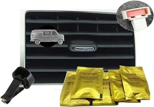 refA9 US Econoline van1970's 3D   on a Air Freshener Vent Clip car truck lorrys