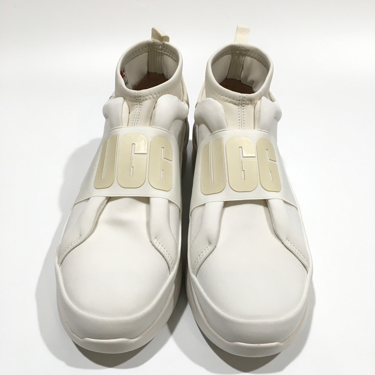 UGG Neutra Platform Sneakers -White -Women's US 9 -NEW | eBay