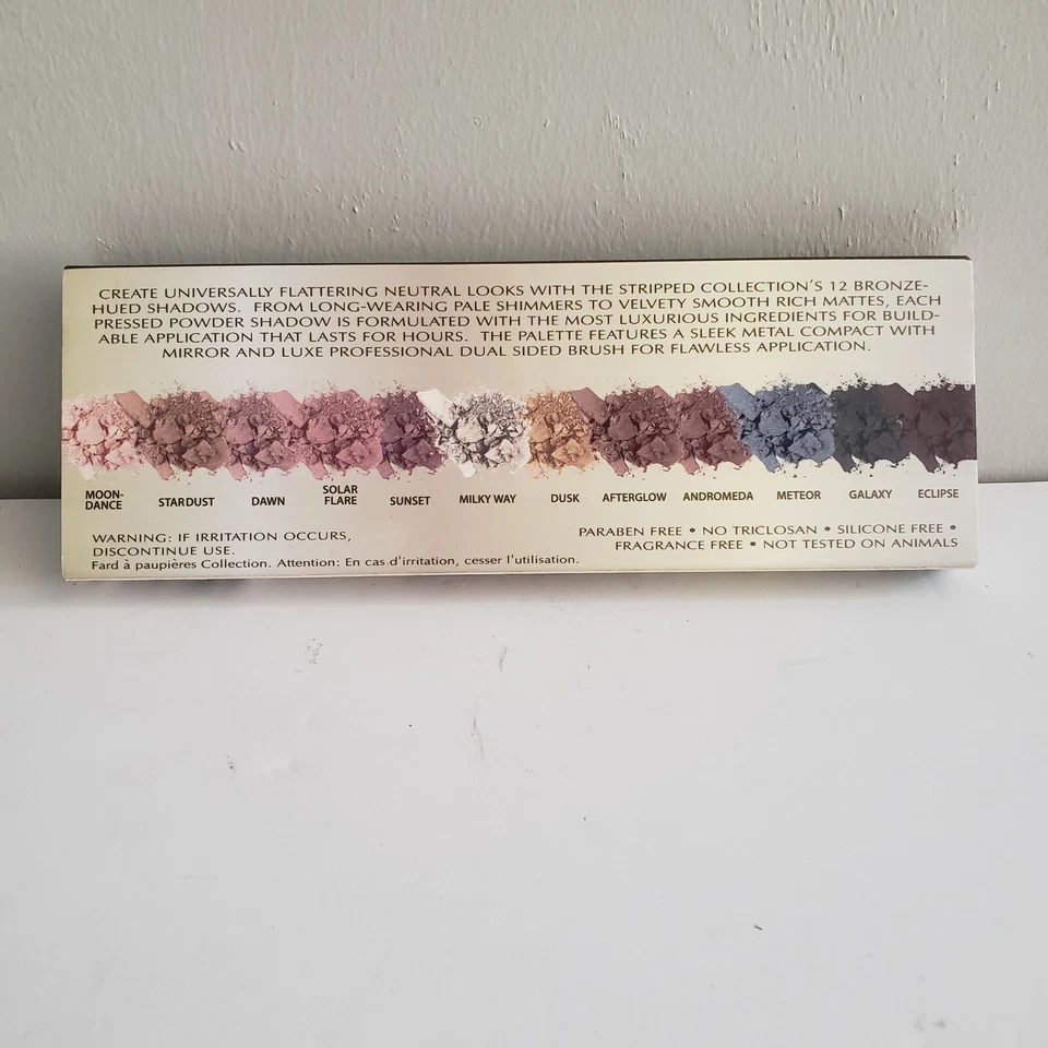 Pure Cosmetics Stripped Collection 12 color eyeshadow palette  - Image 2 of 2