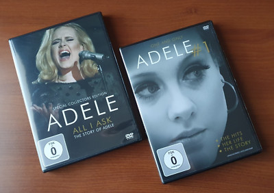 2x DVD Adele - One And Only / Adele All I ASK The Story of Adele, Edition