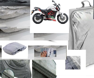 TELO COPRIMOTO TELATO FELPATO PER BENELLI TNT 25 ANNO 2019 IMPERMEABILE ANTIGRAN
