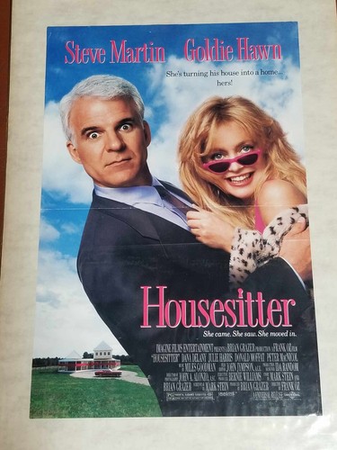 Vintage HOUSESITTER Movie POSTER 11x17 Steve Martin Goldie Hawn - Picture 3 of 6