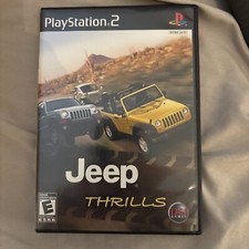 Jeep Thrills Sony PlayStation 2 PS2 2008 Game Tested