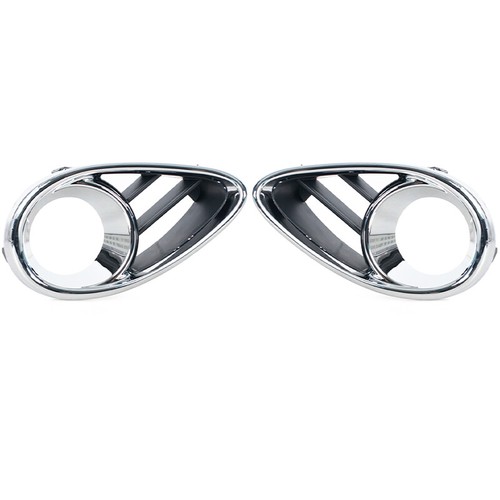 1Pair PMFC Front Fog Lamp Chrome Bezel For Infiniti Fx 30d 35 37 50 2009-2015 - Picture 3 of 21