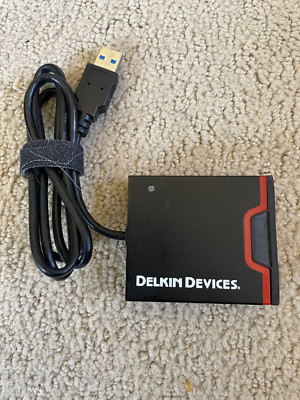Delkin Devices USB 3.0 multi-format card reader -- Works great! Free shipping!