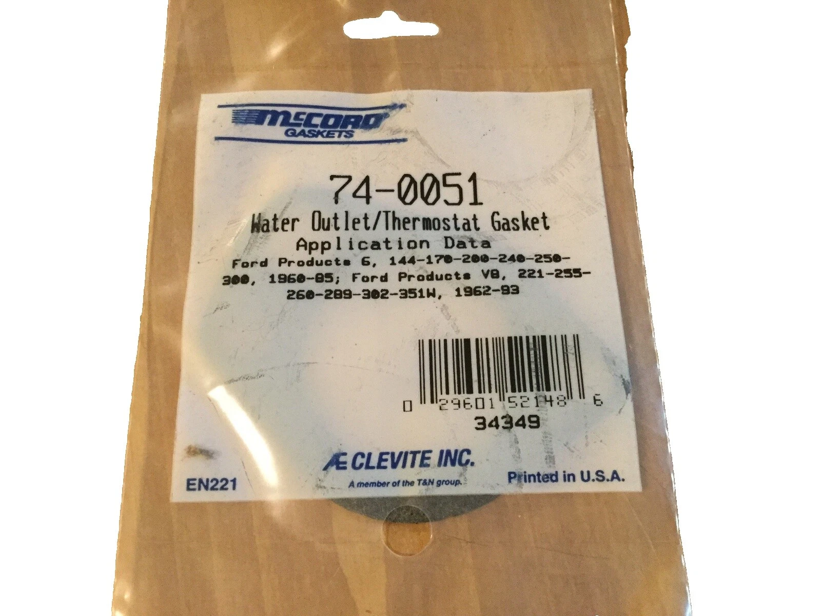 Clevite Carros e picapes Termostatos e carcaças