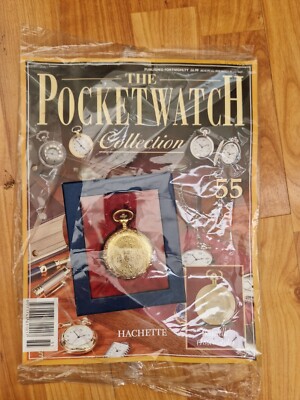 HACHETTE CLASSIC TASCHENUHR KONVOLUT - BAGATELLE 1860S STYLE UHR #55 + MAG