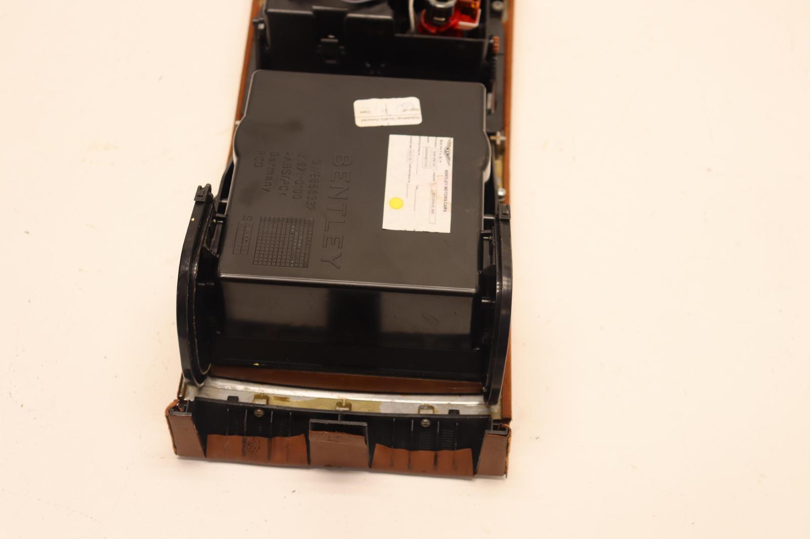 2006-2012 BENTLEY CONTINENTAL FLYING SPUR CENTER CONSOLE STORAGE W/ SWITCH OEM