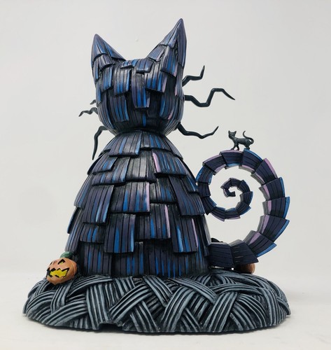 Hawthorne Village Nightmare Before Christmas 2005 CAT HOUSE Tim Burton NIB - Picture 4 of 9