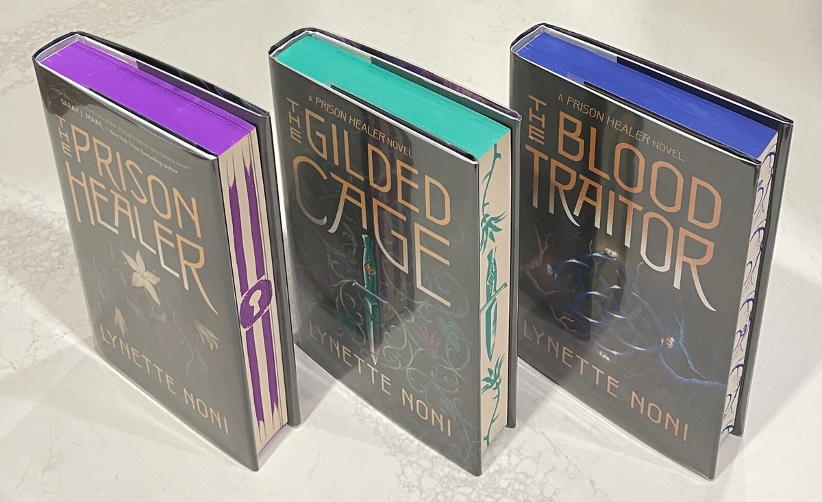 The prison healer (fairyloot) ハードカバー FairyLoot THE PRISON HEALER The Gilded Cage Signed LYNETTE
