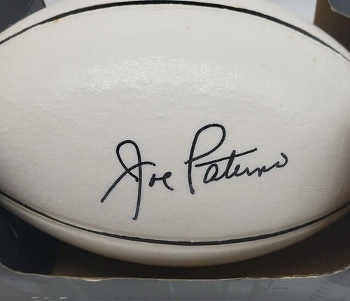 JOE PATERNO SIGNED PENN STATE FULL SIZE NIKE FOOTBALL NEW IN BOX NICE W/COA - Picture 3 of 9