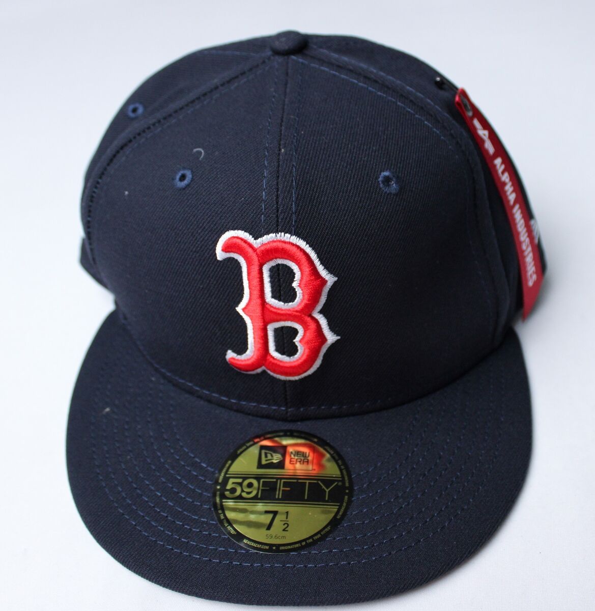 Boston Red Sox Adult New Era x Alpha Industries 59Fifty Cap Boston Red Sox Adult New Era x Alpha Industries 59Fifty Cap