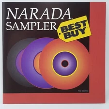 Best Buy Narada Sampler CD & Case NM + Free Outer Sleeve