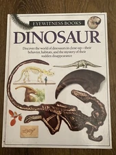 Vintage 1989 Eyewitness Books Dinosaur Mini-Museum Education Learning Book