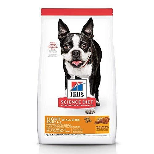 HillHill's Science Diet Dry Dog Food Adult Light for Healthy Weight & Weight 5LB