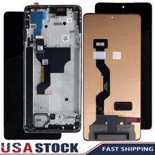 USA For Moto G Stylus 5G 2024 XT2419-1 XT2419-2 LCD Touch Screen Digitizer±Frame