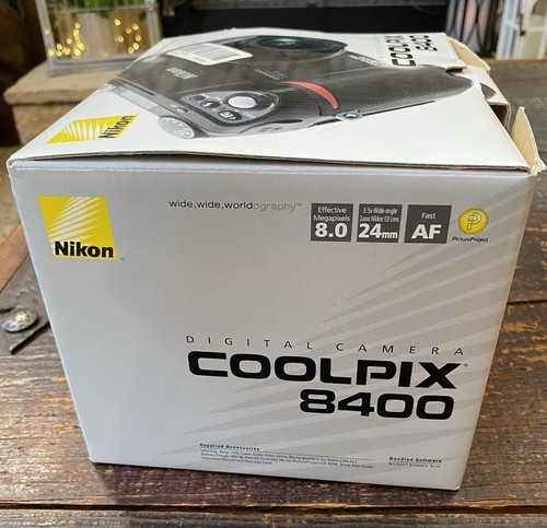 Nikon Coolpix 8400 Digital Camera, Boxed Fully Working And Accessories - Picture 19 of 19