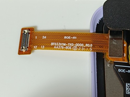 Oppo Find N2 Flip wyświetlacz LCD + ekran dotykowy - 4150375 FIOLETOWY _0,1_2 - Zdjęcie 10 z 10