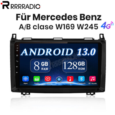 9'' Autoradio Für Mercedes-Benz A/B Klasse Vito Viano Sprinter DAB+ GPS Navi 128G