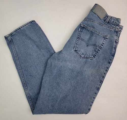 Vtg 90s Levis Y2K Silvertab Loose Wide Leg Skater Punk Hiphop Jeans 32x33 ACTUAL - Picture 10 of 10