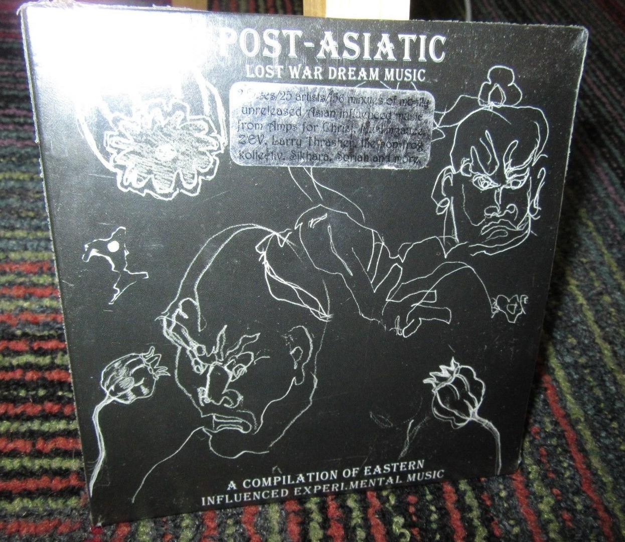 POST ASIATIC: LOST WAR DREAM MUSIC 2-DISC MUSIC CD SET, 31 TRACKS, URCK RECORDS