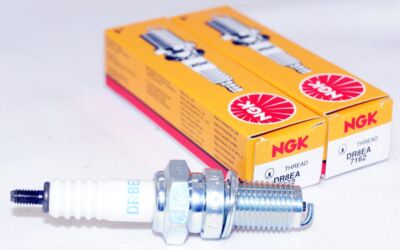 2 Pack Genuine Authentic NGK 7162 Nickel Standard Resistor Spark Plugs DR8EA