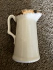 Harry S. Truman Creamer w Gilt Style Rim c 1970s Made In The USA Pitcher POTUS — photo 2