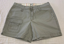 RIDERS WOMENS CARGO COTTON SHORTS SIZE 16