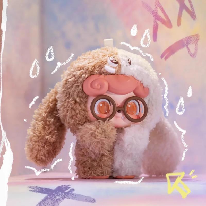 ぬいぐるみ joey the monster JOTOYS Q.kid Emotional Hairy Monsters Plush Confirmed Blind