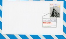 American Architecture First Day of Issue Cover Chrysler Building 756