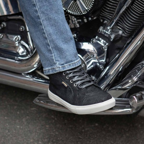 Milwaukee Leather MBM9155 Men's Black Suede Leather Reinforced Street Riding - Bild 5 von 15