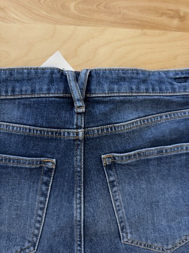 NEW Vineyard Vines Jamie grosgrain striped denim jean shorts frayed size 27 - Picture 14 of 18