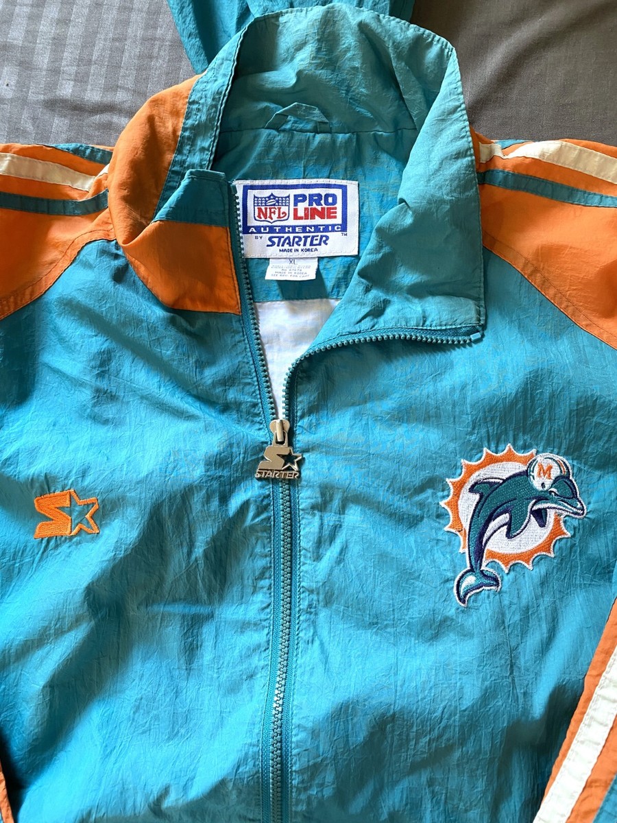 Miami Dolphins 90s STARTER Track Suit jacket pants Miami Dolphins 90s STARTER Track Suit jacket pants