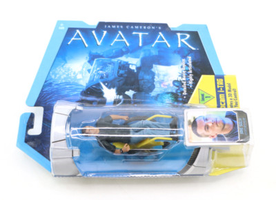 James Cameron's Avatar Jake Sully Warrior 7'' Action Figure Level 1 Webcam i-TAG