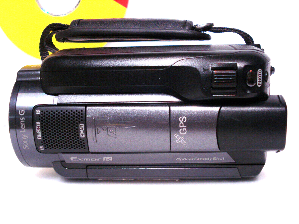 RECONDITIONED Sony HDR-XR520V Hi-Def AVCHD HDD Camcorder with GPS
